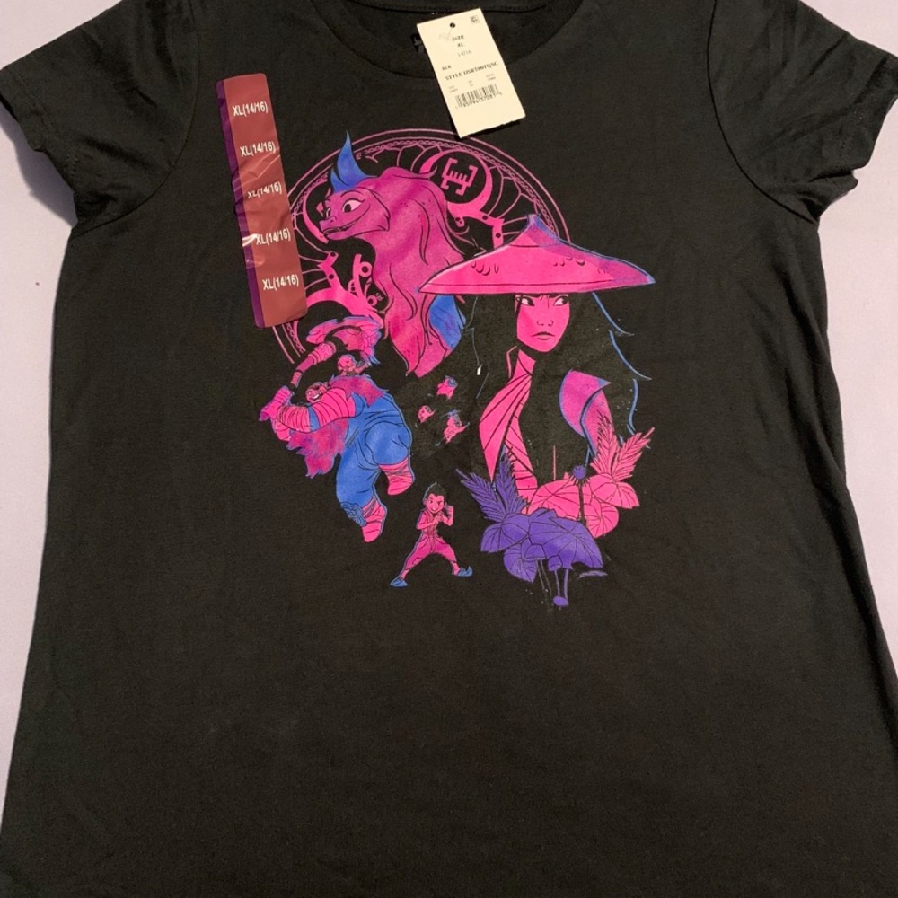 Girls' Disney Raya Short Sleeve Graphic T-Shirt